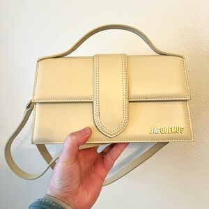 Jacquemus Cream Crossbody Bag